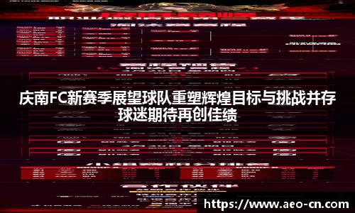 庆南FC新赛季展望球队重塑辉煌目标与挑战并存球迷期待再创佳绩